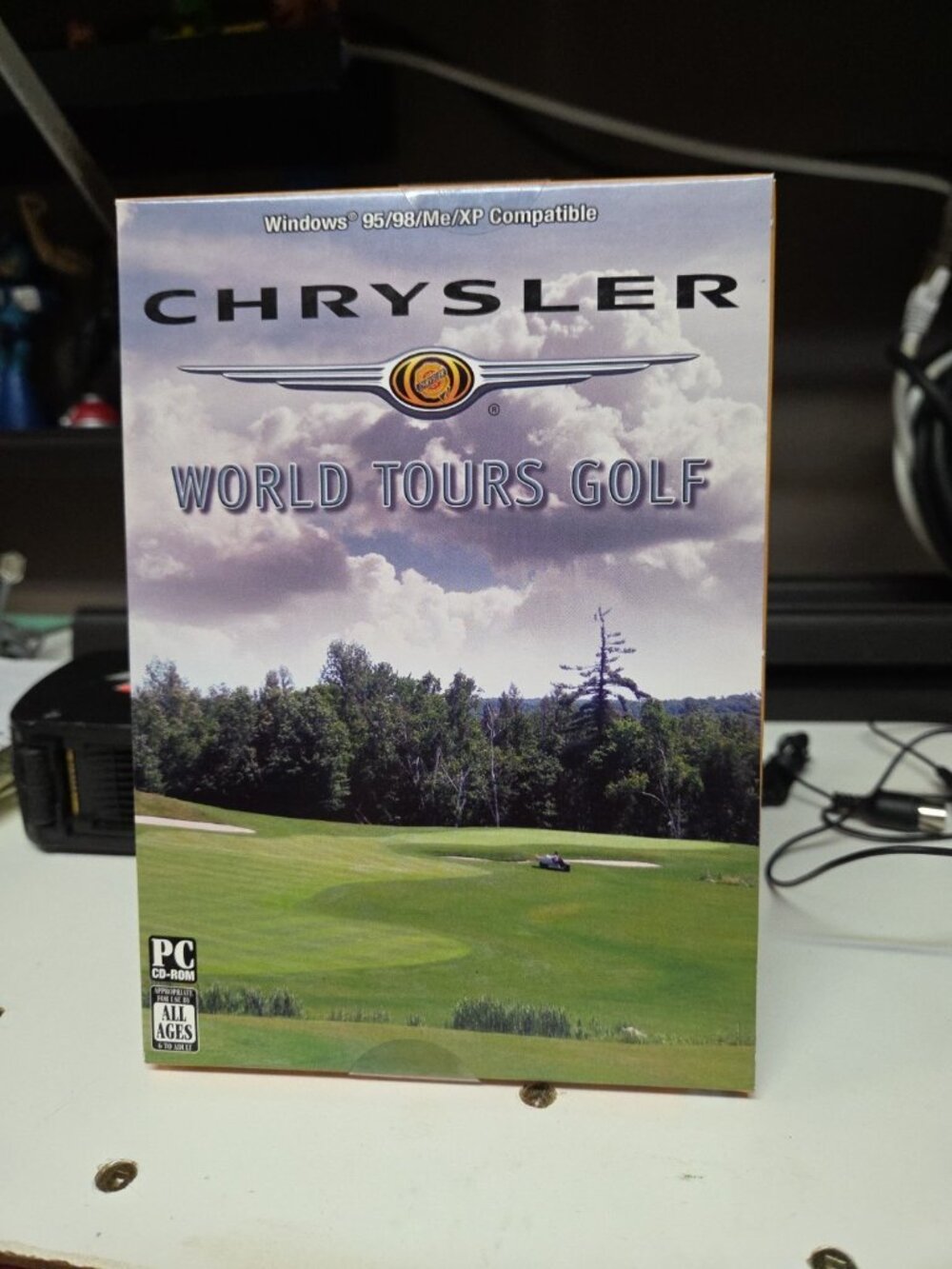 Chrysler World Tours Golf PC Windows 95/98/ME/XP RARE VERSION BRAND NEW!!